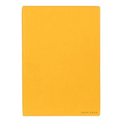 HUGO BOSS HNB121SL Σημειωματάριο B5 Essential Storyline Yellow Notebook - Κοσμηματοπωλείο Goldy