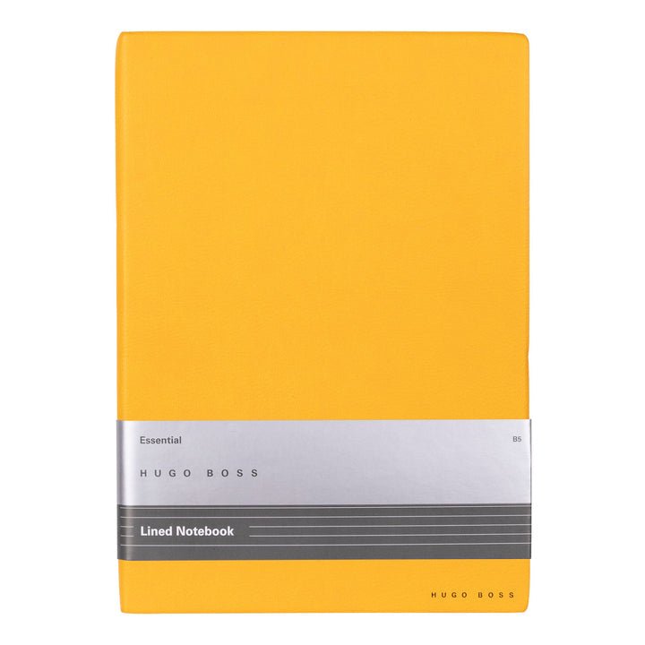 HUGO BOSS HNB121SL Σημειωματάριο B5 Essential Storyline Yellow Notebook - Κοσμηματοπωλείο Goldy