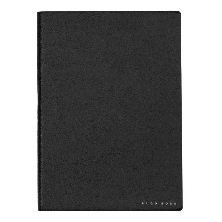 HUGO BOSS HNH121AD Σημειωματάριο A5 Essential Storyline Black Notebook - Κοσμηματοπωλείο Goldy