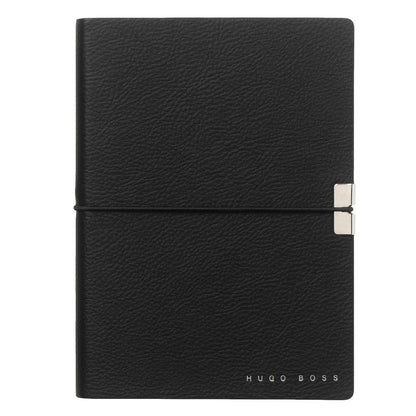 HUGO BOSS HNH124AA Ατζέντα A5 Elegance Storyline Black Agenda - Κοσμηματοπωλείο Goldy