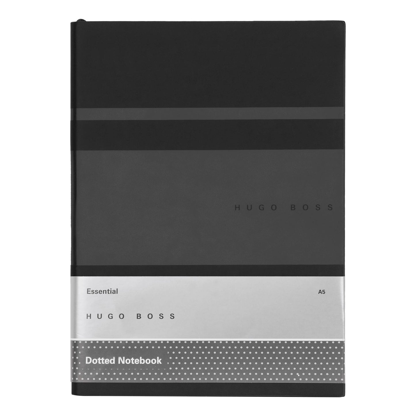 HUGO BOSS HNH127AD Σημειωματάριο A5 Essential Gear Matrix Black Notebook - Κοσμηματοπωλείο Goldy