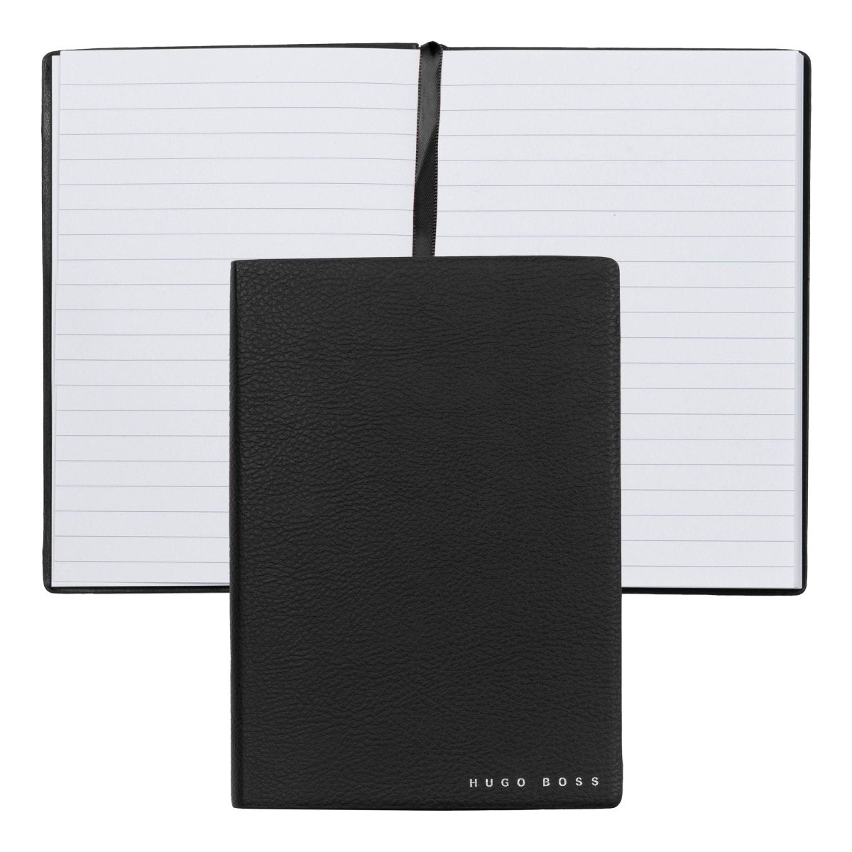 HUGO BOSS HNM121AL Σημειωματάριο A6 Essential Storyline Black Notebook - Κοσμηματοπωλείο Goldy
