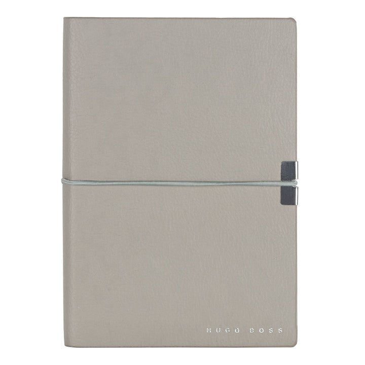 HUGO BOSS HNM124KL Σημειωματάριο A6 Essential Storyline Grey Notebook - Κοσμηματοπωλείο Goldy