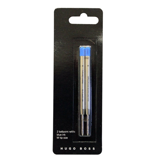 HUGO BOSS HPR741BM Σετ 2 Ανταλλακτικών Ball Point Μπλε - Κοσμηματοπωλείο Goldy