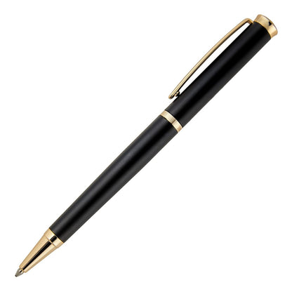 HUGO BOSS HSC3114A Στυλό Sophisticated Matte Black Ballpoint Pen - Κοσμηματοπωλείο Goldy
