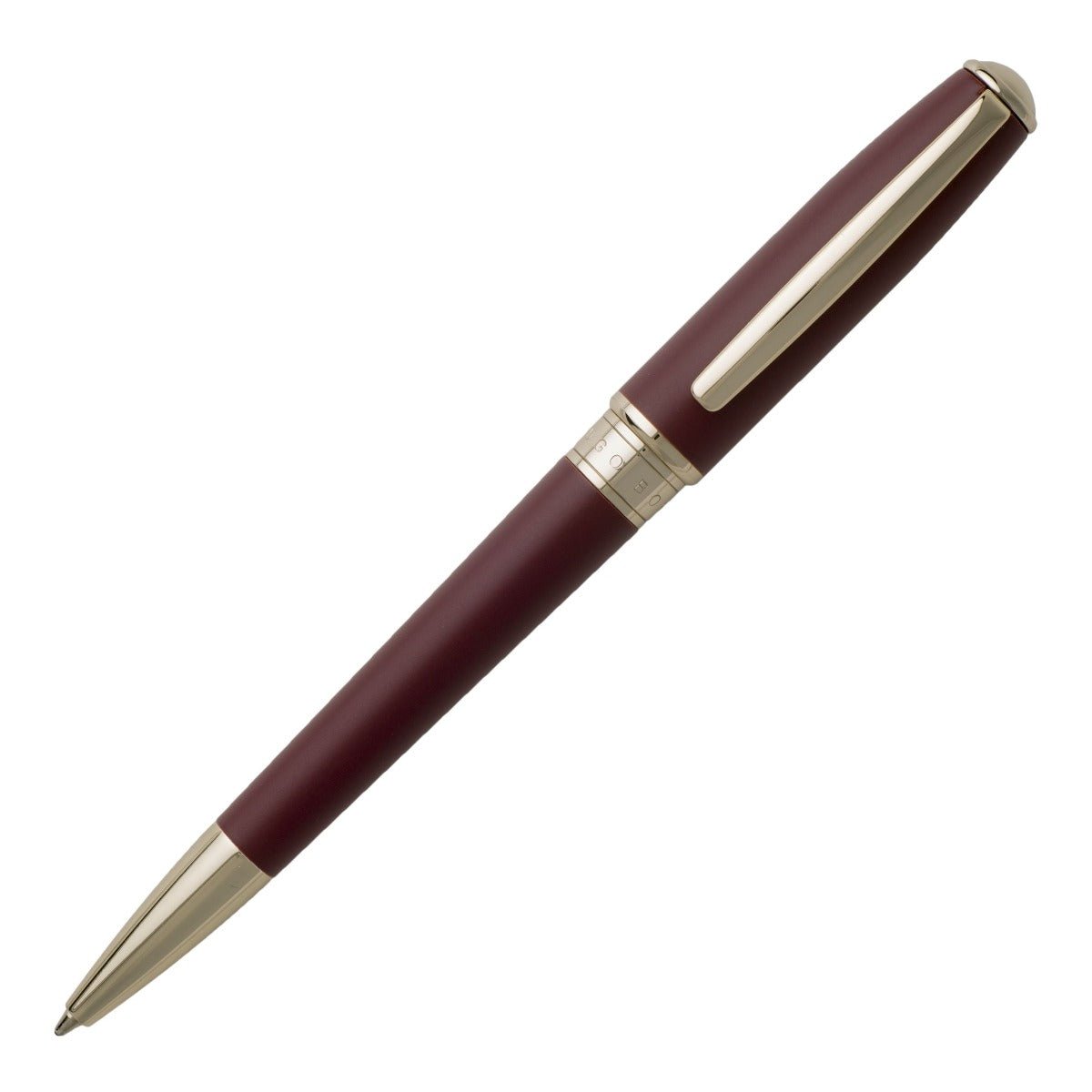 HUGO BOSS HSC7074R Στυλό Essential Burgundy Ballpoint Pen - Κοσμηματοπωλείο Goldy