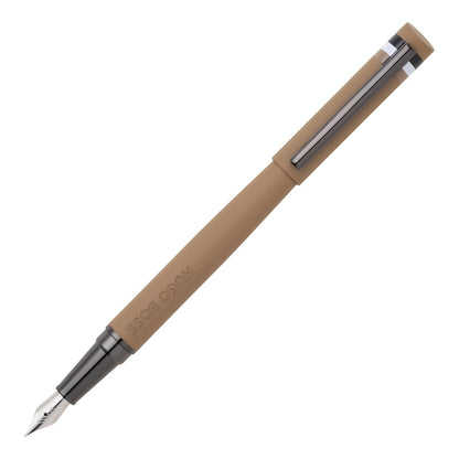 HUGO BOSS HSG3522X Πένα Loop Camel Iconic Fountain Pen - Κοσμηματοπωλείο Goldy