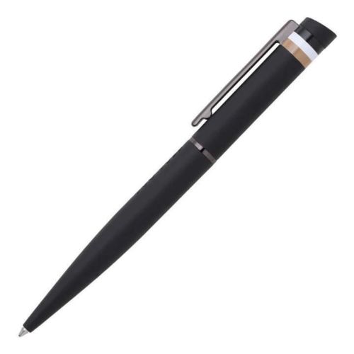 HUGO BOSS HSG3524A Στυλό Loop Iconic Black Ballpoint Pen - Κοσμηματοπωλείο Goldy