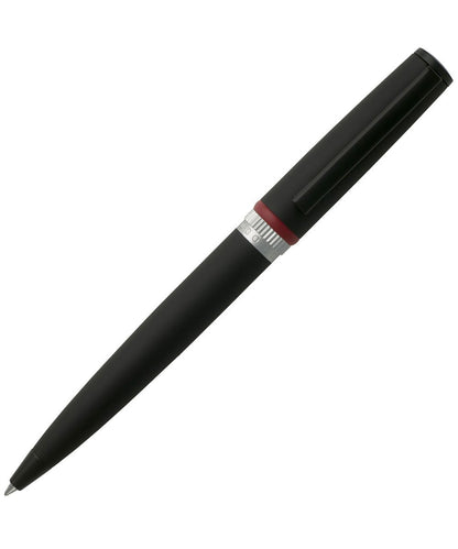 HUGO BOSS HSG8024A Στυλό Gear Black Ballpoint Pen - Κοσμηματοπωλείο Goldy
