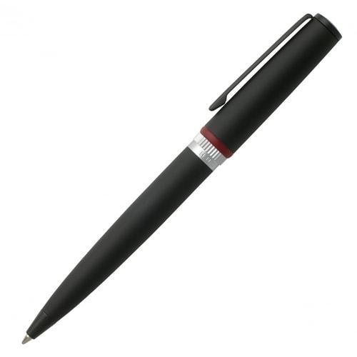 HUGO BOSS HSG8024A Στυλό Gear Black Ballpoint Pen - Κοσμηματοπωλείο Goldy