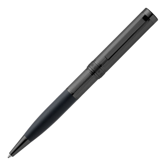 HUGO BOSS HSH0544D Στυλό Dual Gun/Navy Ballpoint Pen - Κοσμηματοπωλείο Goldy