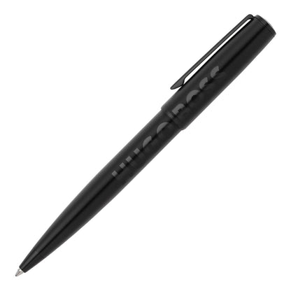 HUGO BOSS HSH2094A Στυλό Label Black Ballpoint Pen - Κοσμηματοπωλείο Goldy