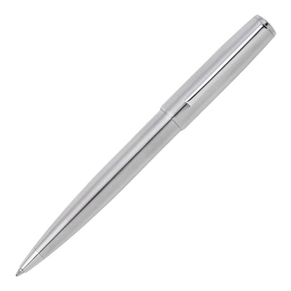 HUGO BOSS HSH2094B Στυλό Label Chrome Ballpoint Pen - Κοσμηματοπωλείο Goldy