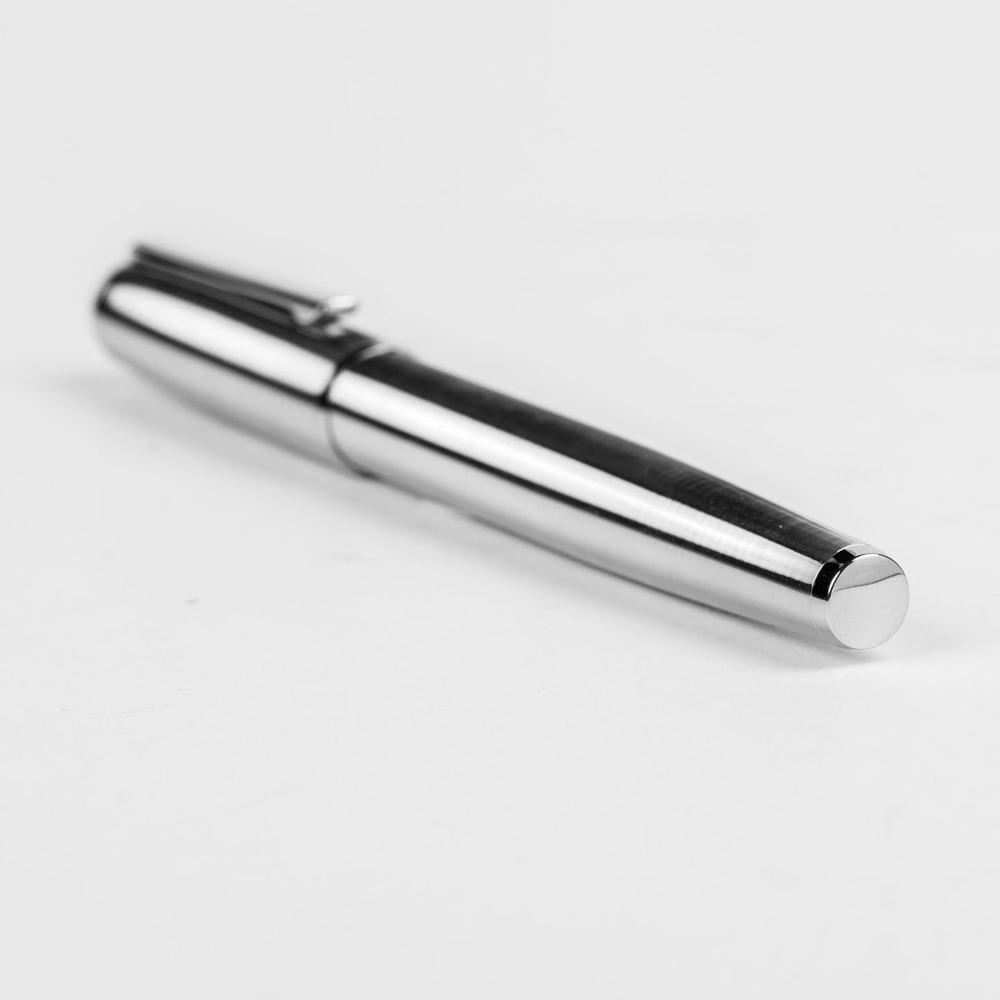 HUGO BOSS HSH2095B Στυλό Label Chrome Rollerball Pen - Κοσμηματοπωλείο Goldy