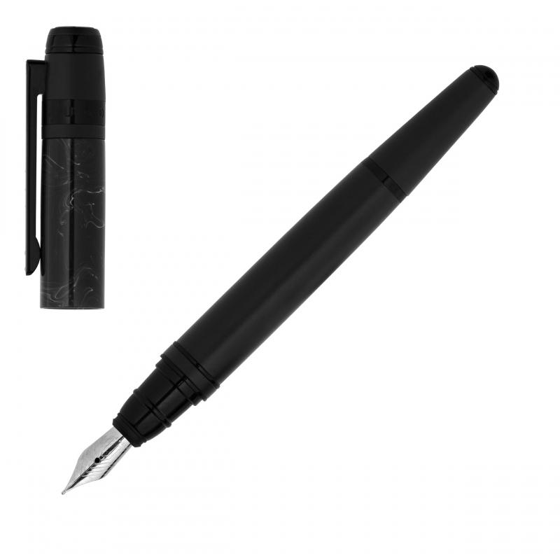 HUGO BOSS HSI0762A Πένα Fusion Marble Fountain Pen - Κοσμηματοπωλείο Goldy