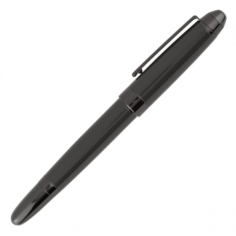 HUGO BOSS HSN0012J Πένα Icon Grey Fountain Pen - Κοσμηματοπωλείο Goldy