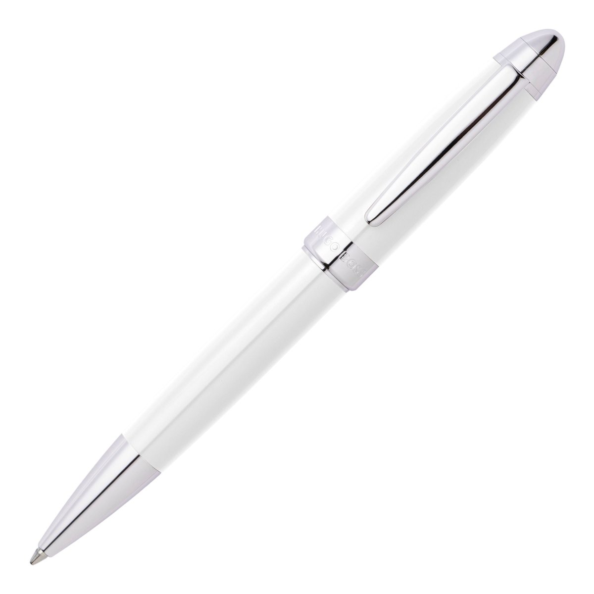 HUGO BOSS HSN0014F Στυλό Icon White Ballpoint Pen - Κοσμηματοπωλείο Goldy