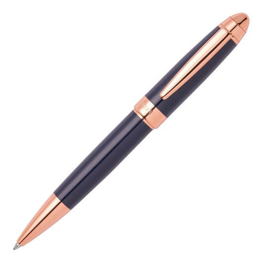 HUGO BOSS HSN0014N Στυλό Icon Blue/Rose-gold Ballpoint Pen - Κοσμηματοπωλείο Goldy