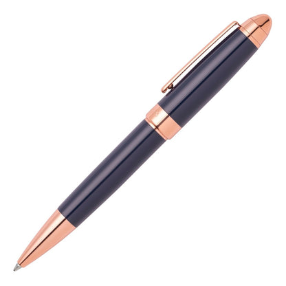 HUGO BOSS HSN0014N Στυλό Icon Blue/Rose-gold Ballpoint Pen - Κοσμηματοπωλείο Goldy