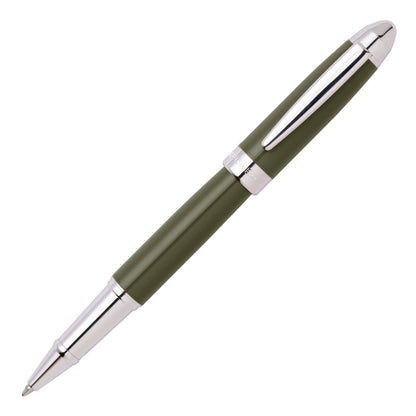 HUGO BOSS HSN0015T Στυλό Icon Khaki/Gun Rollerball Pen - Κοσμηματοπωλείο Goldy