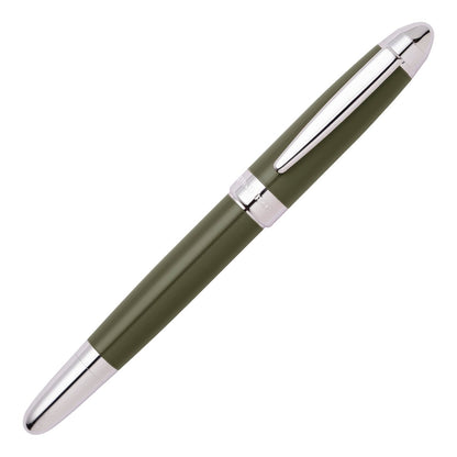 HUGO BOSS HSN0015T Στυλό Icon Khaki/Gun Rollerball Pen - Κοσμηματοπωλείο Goldy