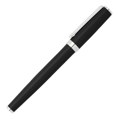 HUGO BOSS HSN2542A Πένα Gear Icon Black Fountain Pen - Κοσμηματοπωλείο Goldy