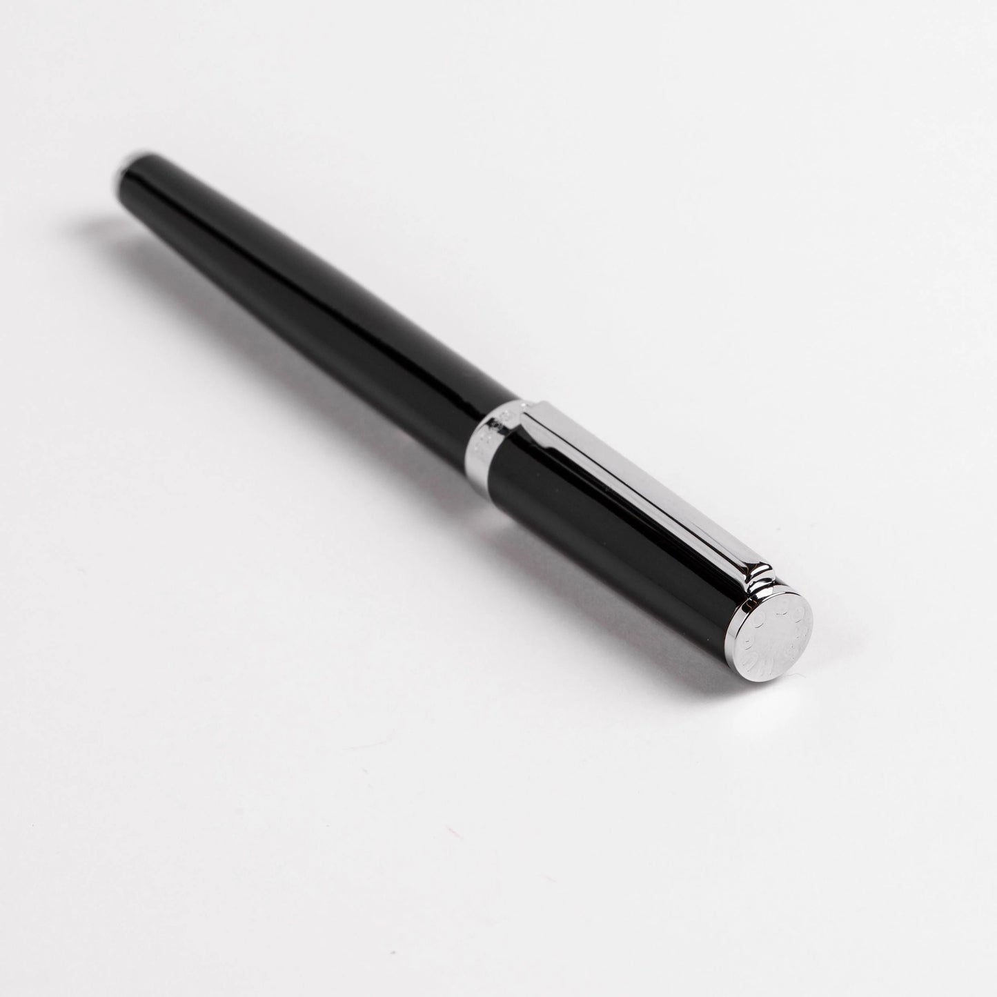 HUGO BOSS HSN2542A Πένα Gear Icon Black Fountain Pen - Κοσμηματοπωλείο Goldy