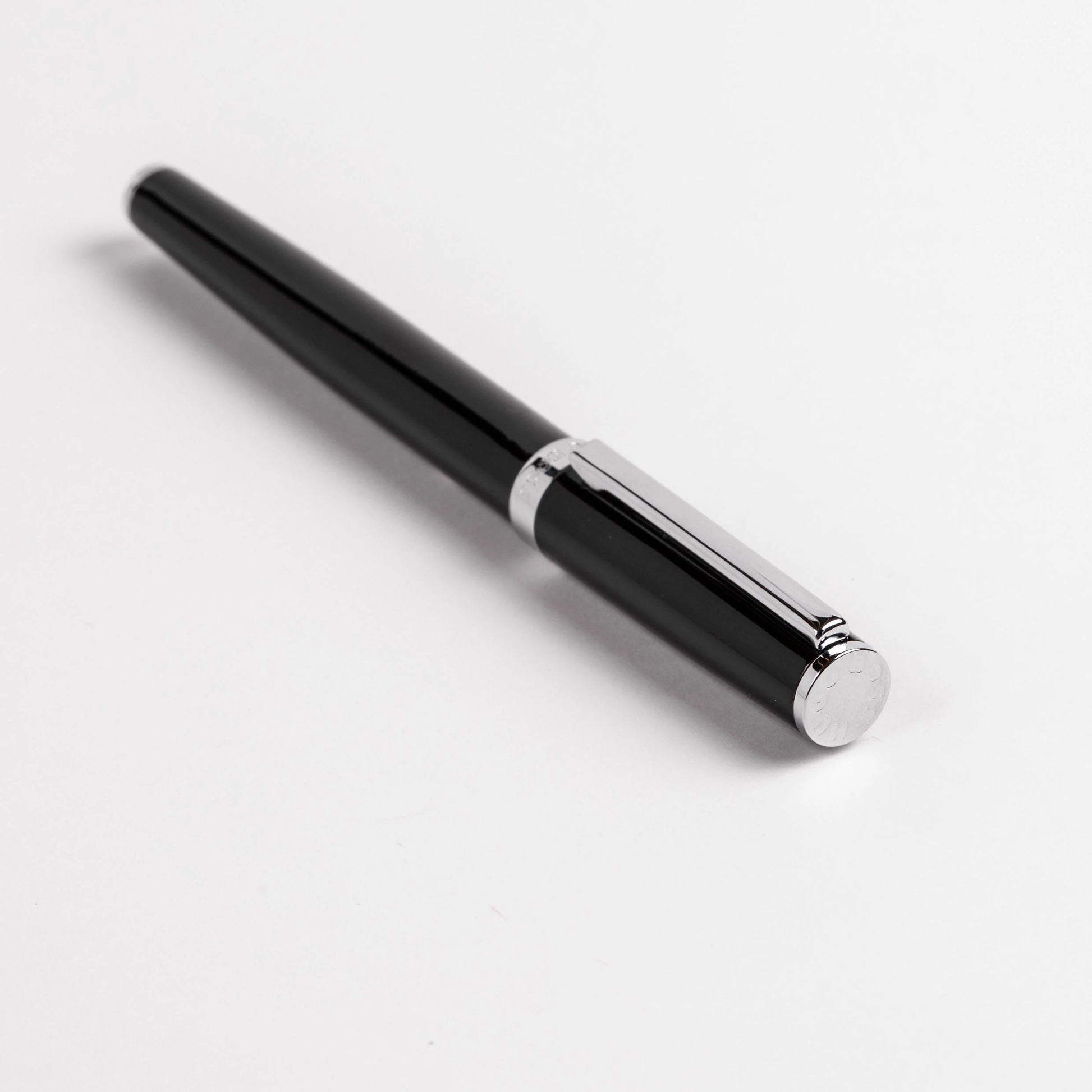 HUGO BOSS HSN2542A Πένα Gear Icon Black Fountain Pen - Κοσμηματοπωλείο Goldy