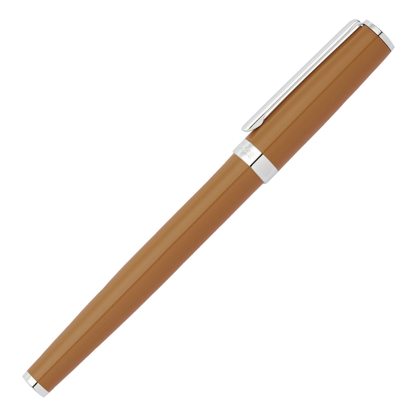 HUGO BOSS HSN2542Z Πένα Gear Icon Camel Fountain Pen - Κοσμηματοπωλείο Goldy