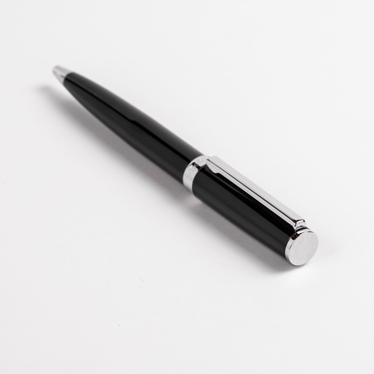 HUGO BOSS HSN2544A Στυλό Gear Icon Black Ballpoint Pen - Κοσμηματοπωλείο Goldy