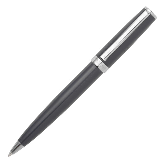HUGO BOSS HSN2544J Στυλό Gear Icon Grey Ballpoint Pen - Κοσμηματοπωλείο Goldy