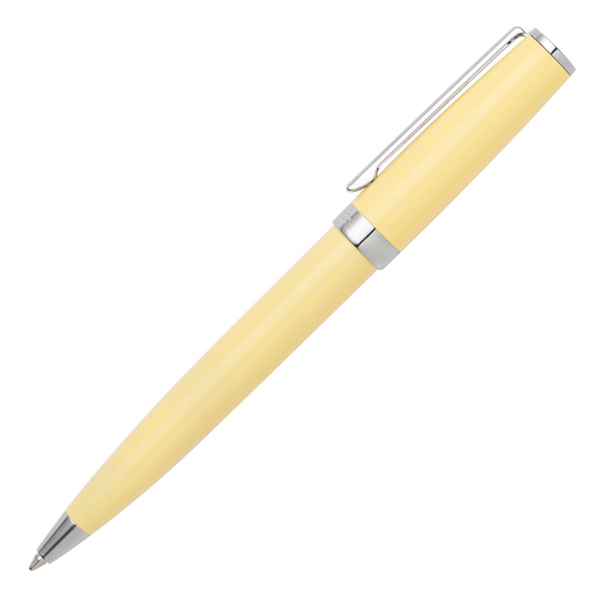 HUGO BOSS HSN2544S Στυλό Gear Icon Yellow Ballpoint Pen - Κοσμηματοπωλείο Goldy