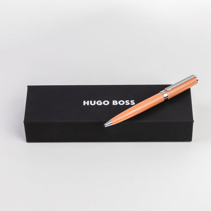 HUGO BOSS HSN2544U Στυλό Gear Icon Light Orange Ballpoint Pen - Κοσμηματοπωλείο Goldy