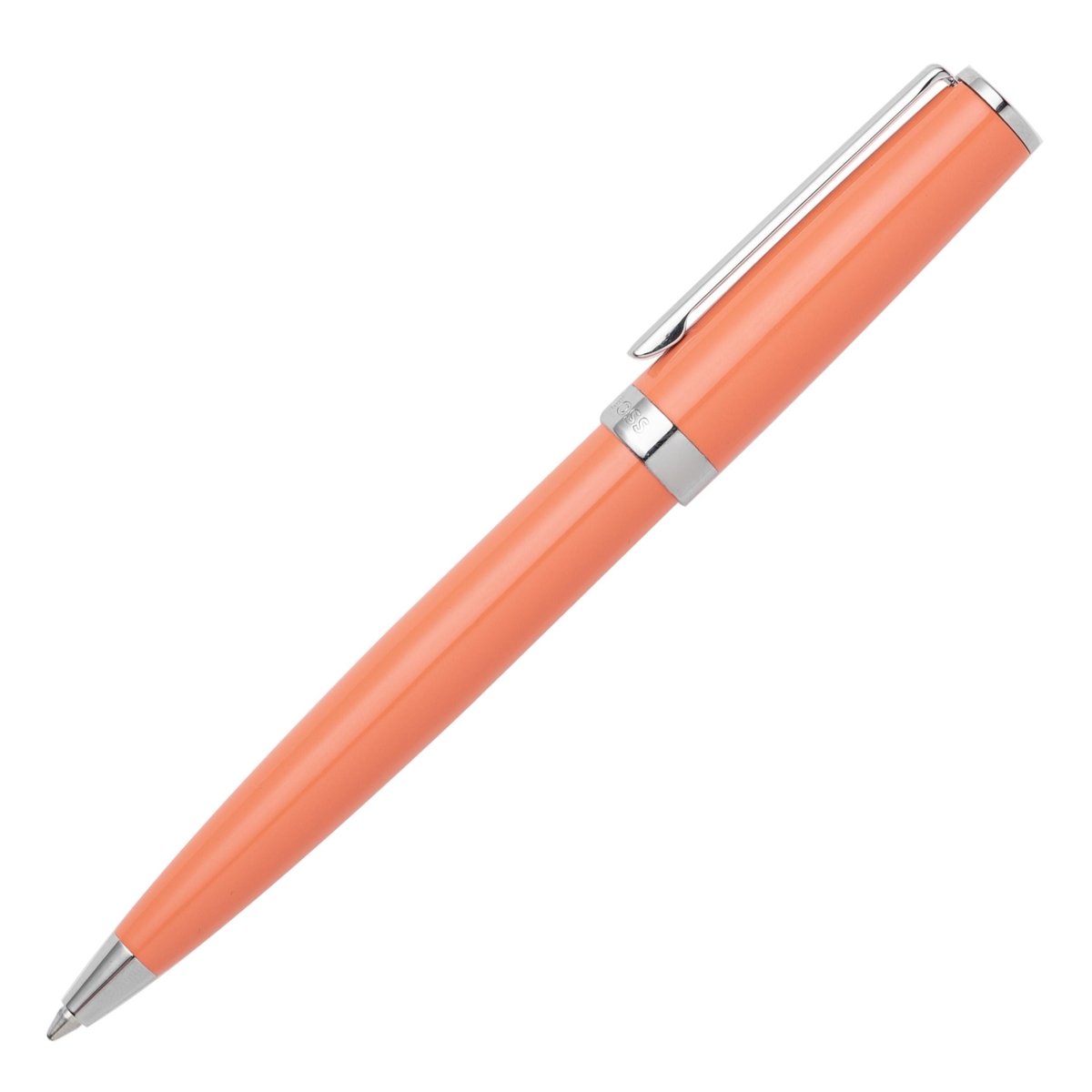 HUGO BOSS HSN2544U Στυλό Gear Icon Light Orange Ballpoint Pen - Κοσμηματοπωλείο Goldy