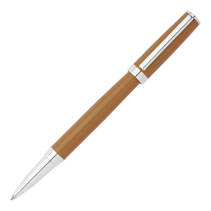 HUGO BOSS HSN2545Z Στυλό Gear Icon Camel Rollerball Pen - Κοσμηματοπωλείο Goldy