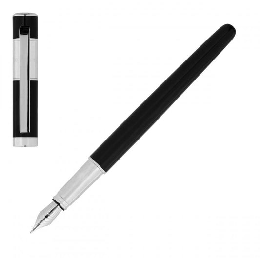 HUGO BOSS HSR0452A Πένα Ribbon Classic Fountain Pen - Κοσμηματοπωλείο Goldy