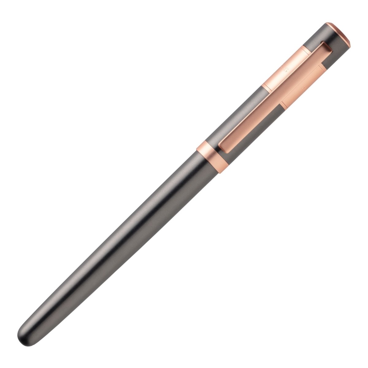 HUGO BOSS HSR0982D Πένα Ribbon Matt Gun Fountain Pen - Κοσμηματοπωλείο Goldy