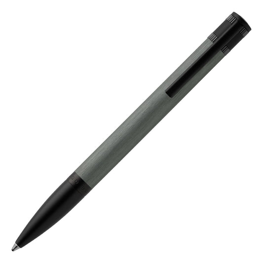 HUGO BOSS HST0034H Στυλό Explore Grey Ballpoint Pen - Κοσμηματοπωλείο Goldy