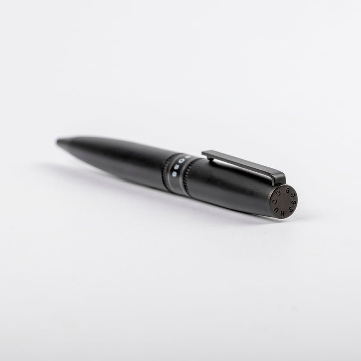 HUGO BOSS HSV2124A Στυλό Illusion Gear Black Ballpoint Pen - Κοσμηματοπωλείο Goldy