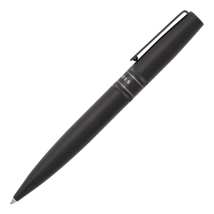 HUGO BOSS HSV2124A Στυλό Illusion Gear Black Ballpoint Pen - Κοσμηματοπωλείο Goldy