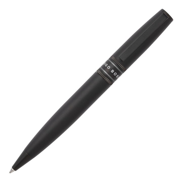 HUGO BOSS HSV2124A Στυλό Illusion Gear Black Ballpoint Pen - Κοσμηματοπωλείο Goldy