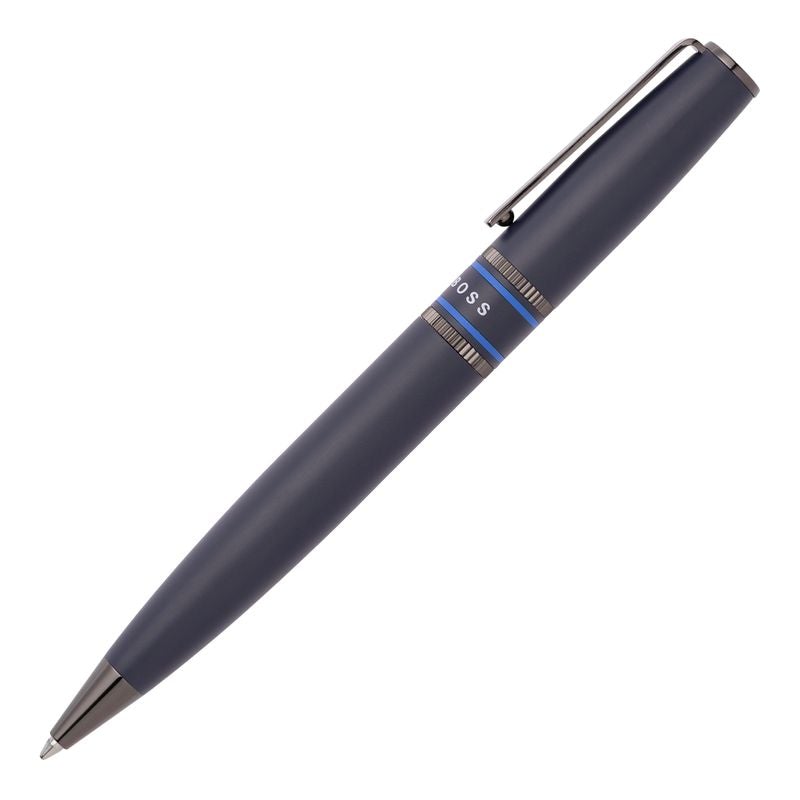 HUGO BOSS HSV2124L Στυλό Illusion Gear Blue Ballpoint Pen - Κοσμηματοπωλείο Goldy