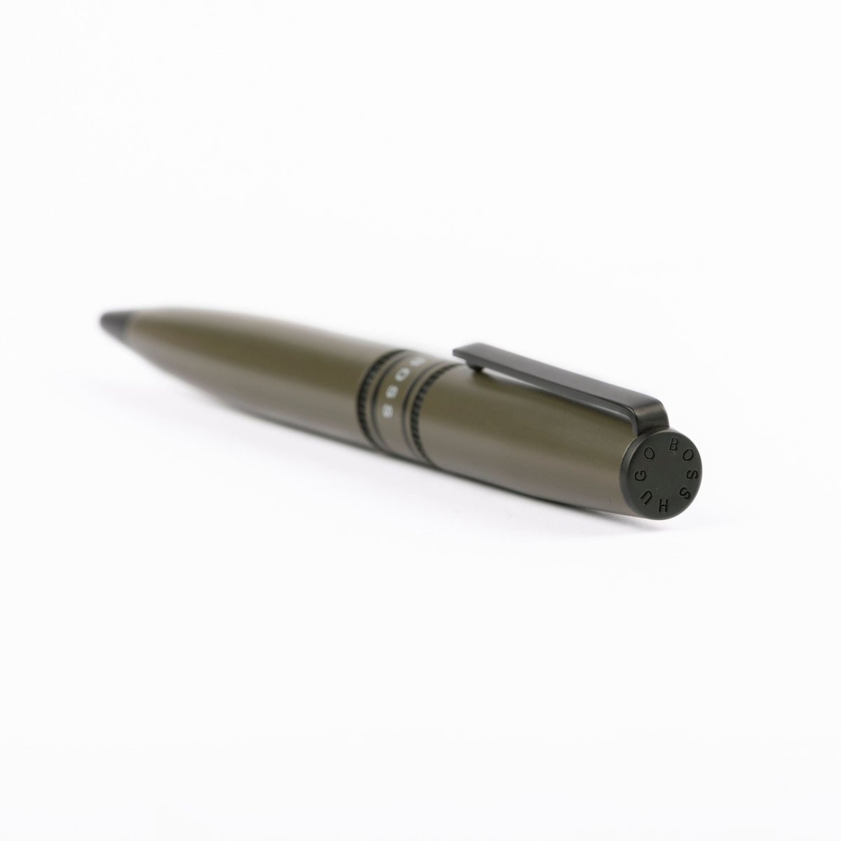 HUGO BOSS HSV2124T Στυλό Illusion Gear Khaki Ballpoint Pen - Κοσμηματοπωλείο Goldy