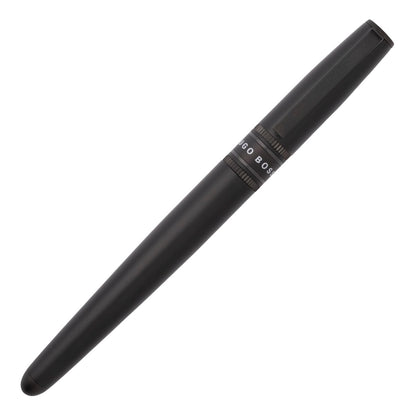 HUGO BOSS HSV2125A Στυλό Illusion Gear Black Rollerball Pen - Κοσμηματοπωλείο Goldy