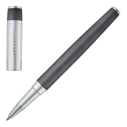 HUGO BOSS HSV3065D Στυλό Gear Ribs Gun Rollerball Pen - Κοσμηματοπωλείο Goldy