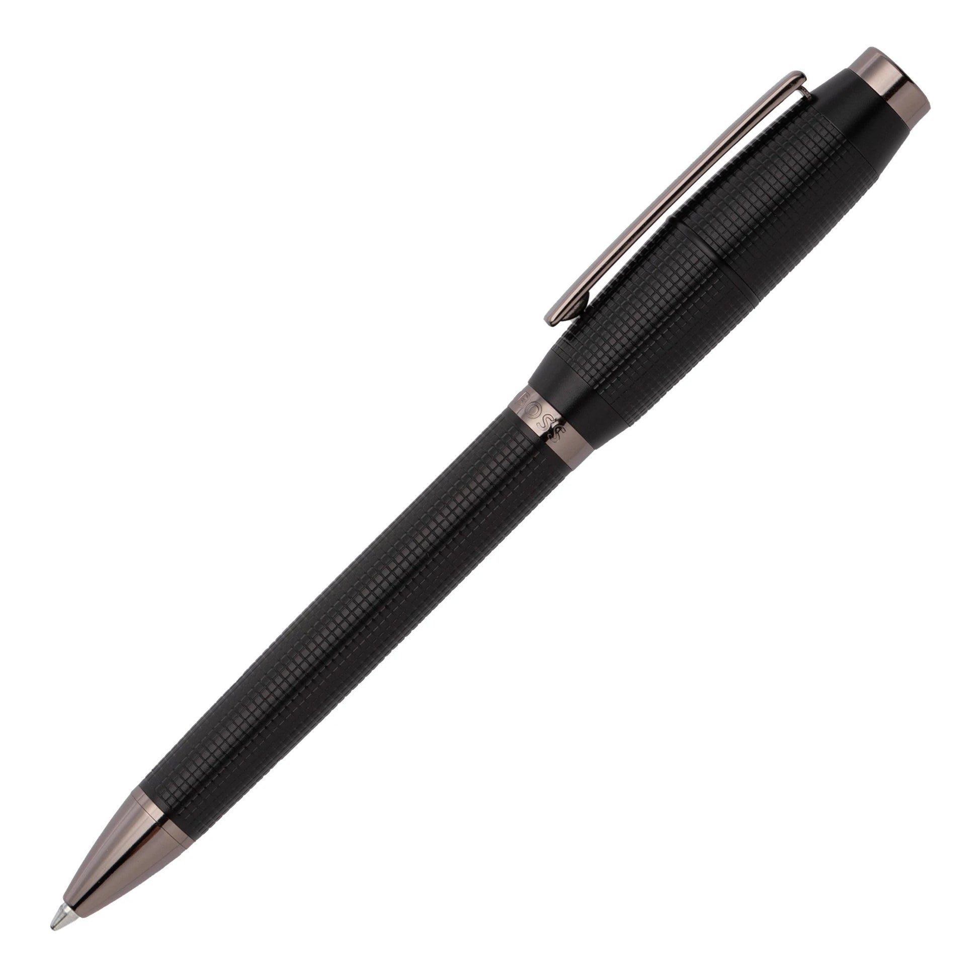 HUGO BOSS HSW2634A Στυλό Cone Black Ballpoint Pen - Κοσμηματοπωλείο Goldy