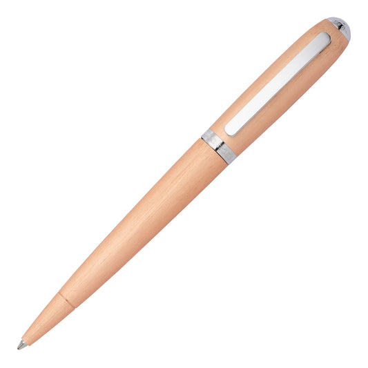 HUGO BOSS HSY2434E Στυλό Contour Brushed Champagne Ballpoint Pen - Κοσμηματοπωλείο Goldy