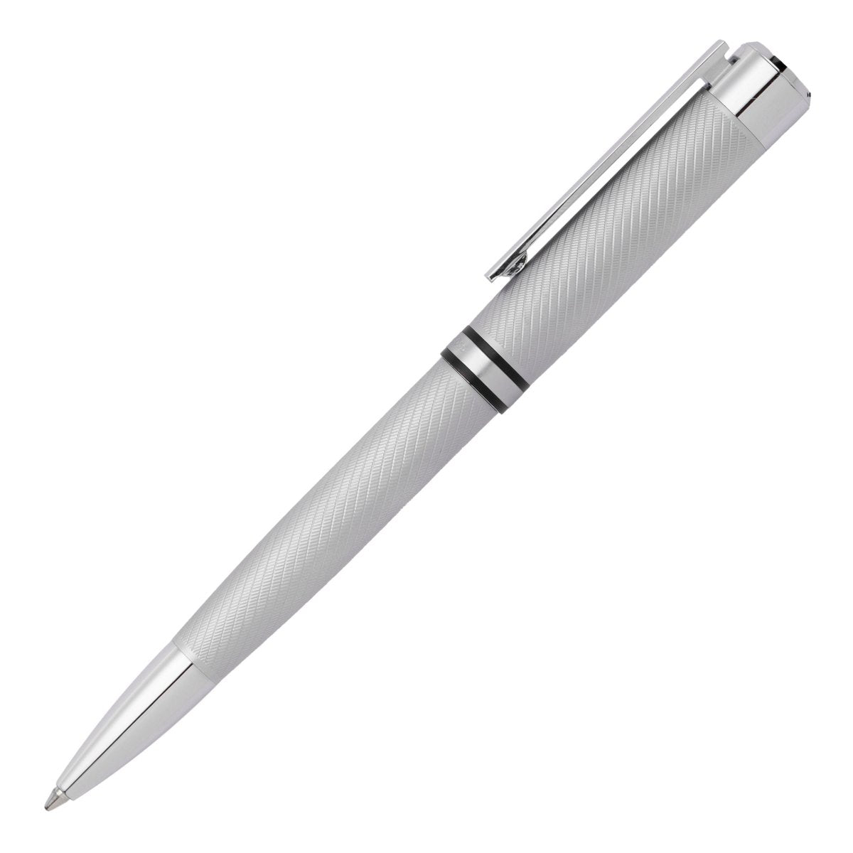 HUGO BOSS HSY2654B Στυλό Filament Chrome Ballpoint Pen - Κοσμηματοπωλείο Goldy