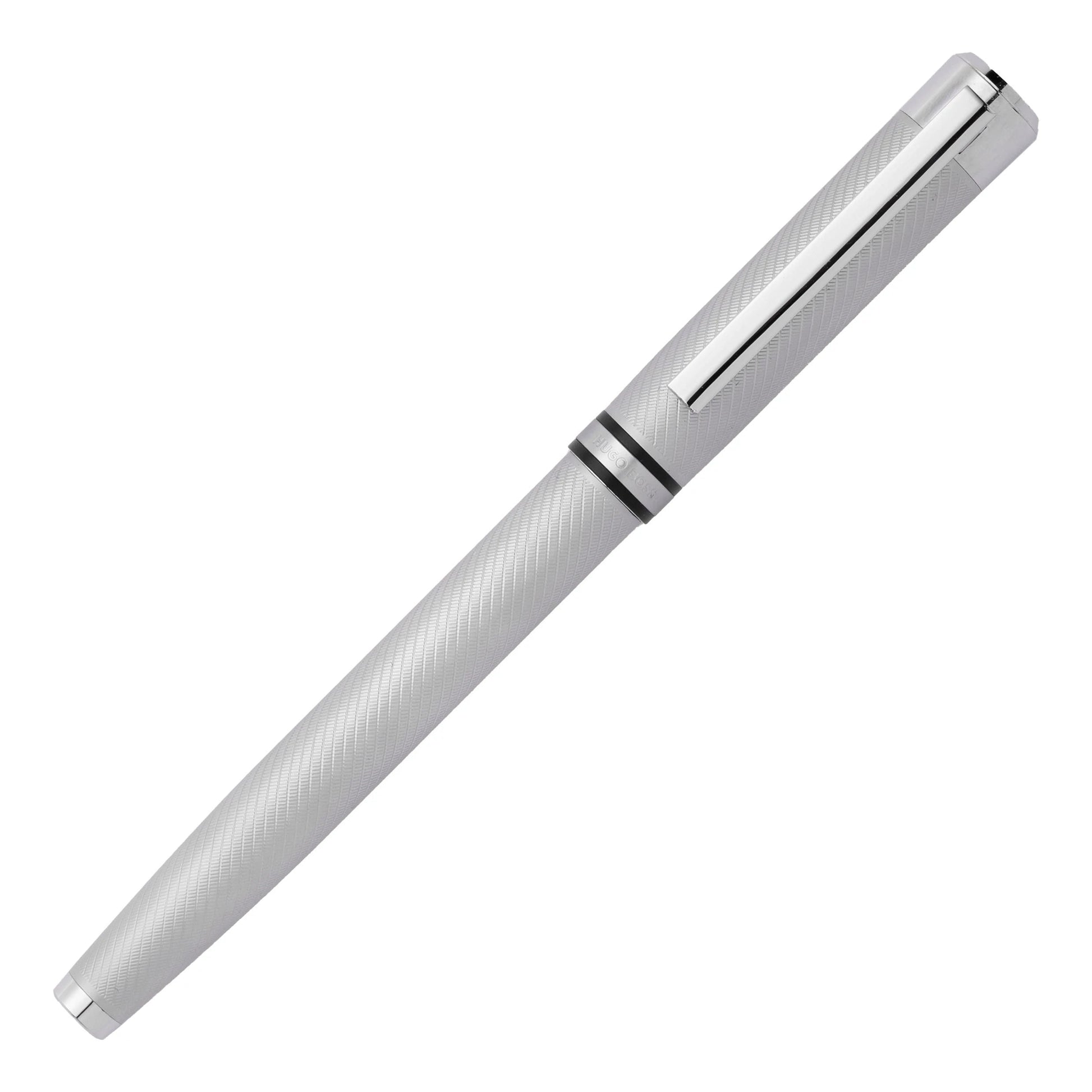 HUGO BOSS HSY2655B Στυλό Filament Chrome Rollerball Pen - Κοσμηματοπωλείο Goldy