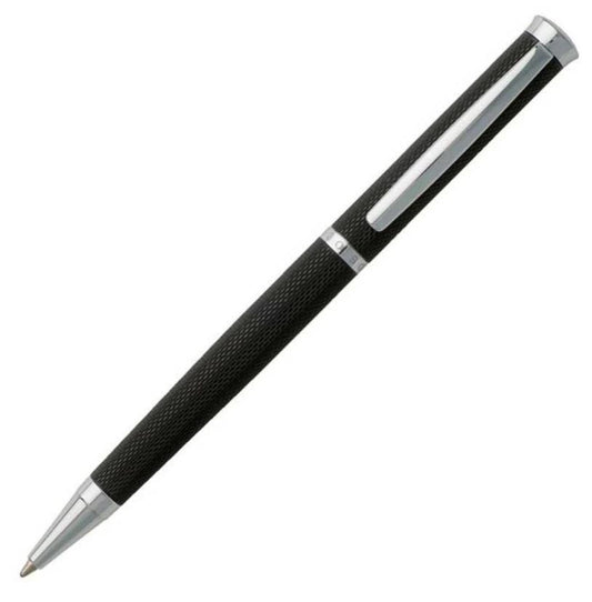 HUGO BOSS HSY7994A Στυλό Sophisticated Black Ballpoint Pen - Κοσμηματοπωλείο Goldy
